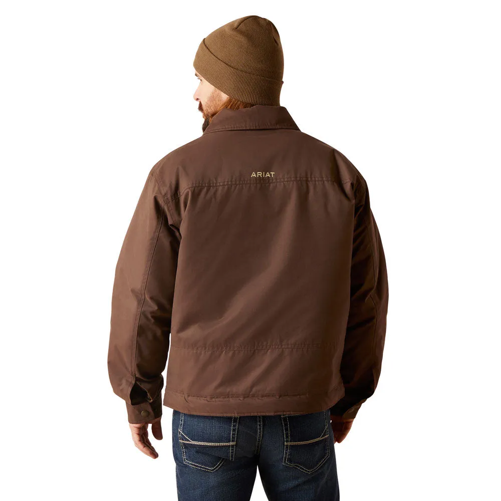 10046385 Ariat Men's Grizzly 2.0 Canvas Conceal and Carry Jacket - Braken