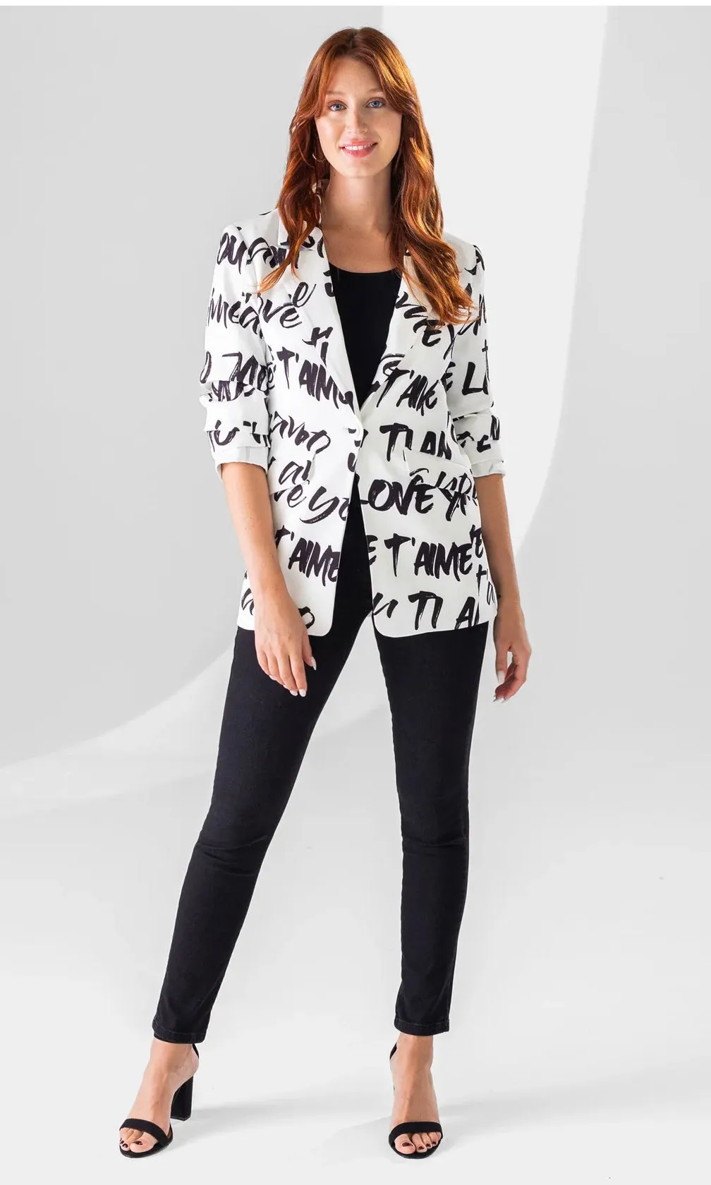 1144391 Eleanor Printed Jacket