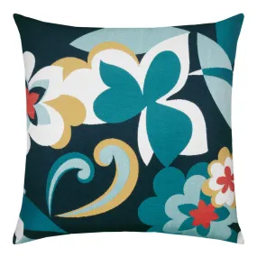 22" Square Elaine Smith Pillow  Floral Impact