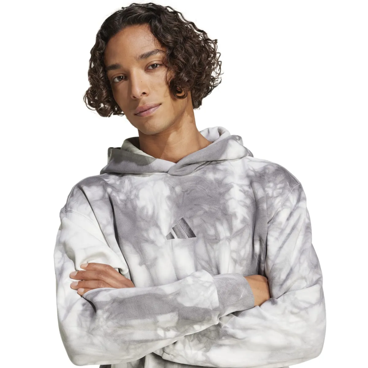 adidas Men's All SZN Fleece Washed Hoodie