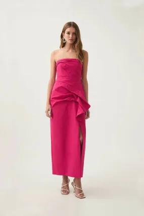 Aje Roma Draped Midi Dress Size 6, 8 & 10