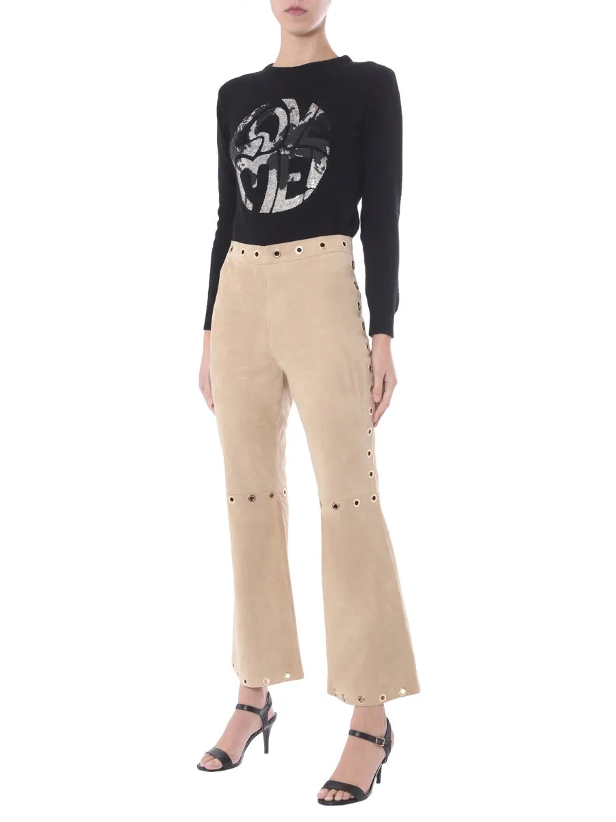 Alberta Ferretti Flared Trousers