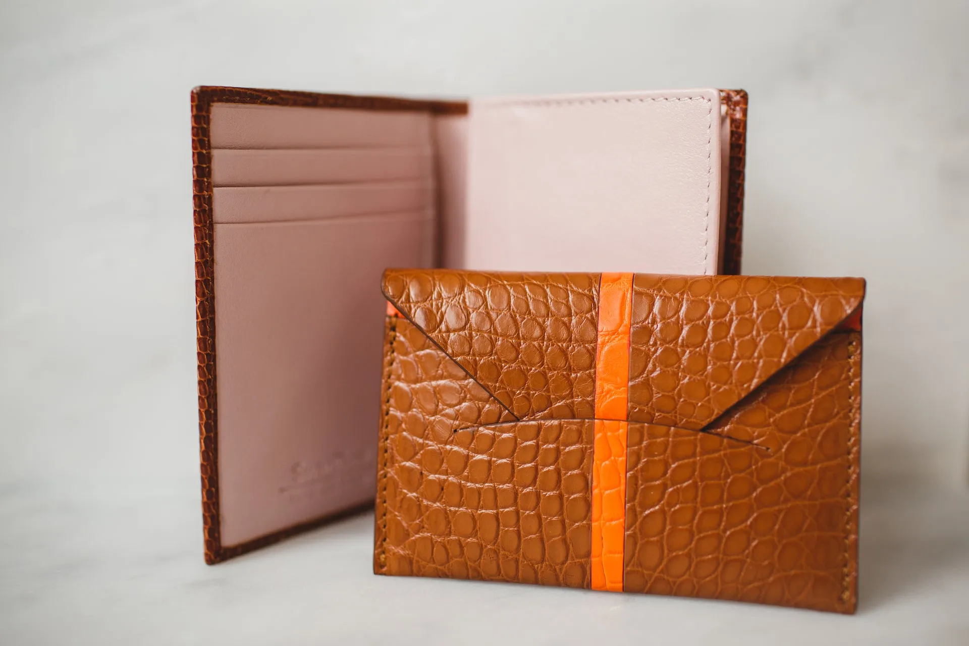 Alce Card Case - Alligator