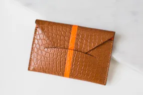 Alce Card Case - Alligator