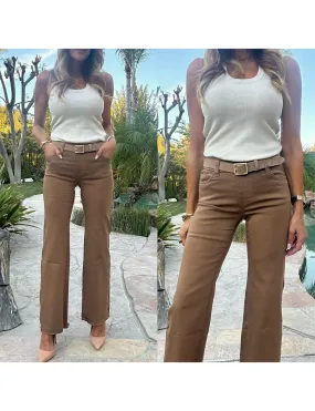 Amanda Flare Pant, Camel