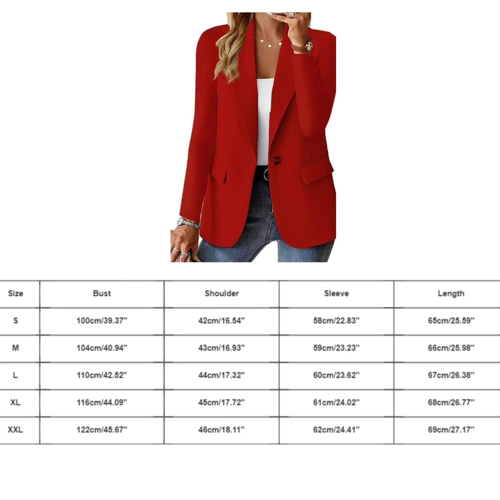 Amazon haul Womens Clothing Womens Work Jacket Blazers for Women 2025 Trendy Business Casual Jackets Long Sleeve Open Front Cardigan Work Suit Fall Fashion Blazer Blazers for Women Black XL