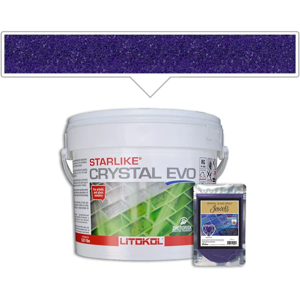 Amethyst J.6, 5.5lb Pail   Color Pack - Tile Grout