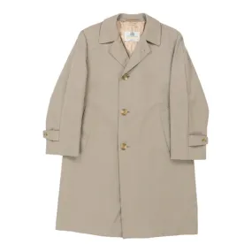 Aquascutum Trench Coat - Large Beige Virgin Wool