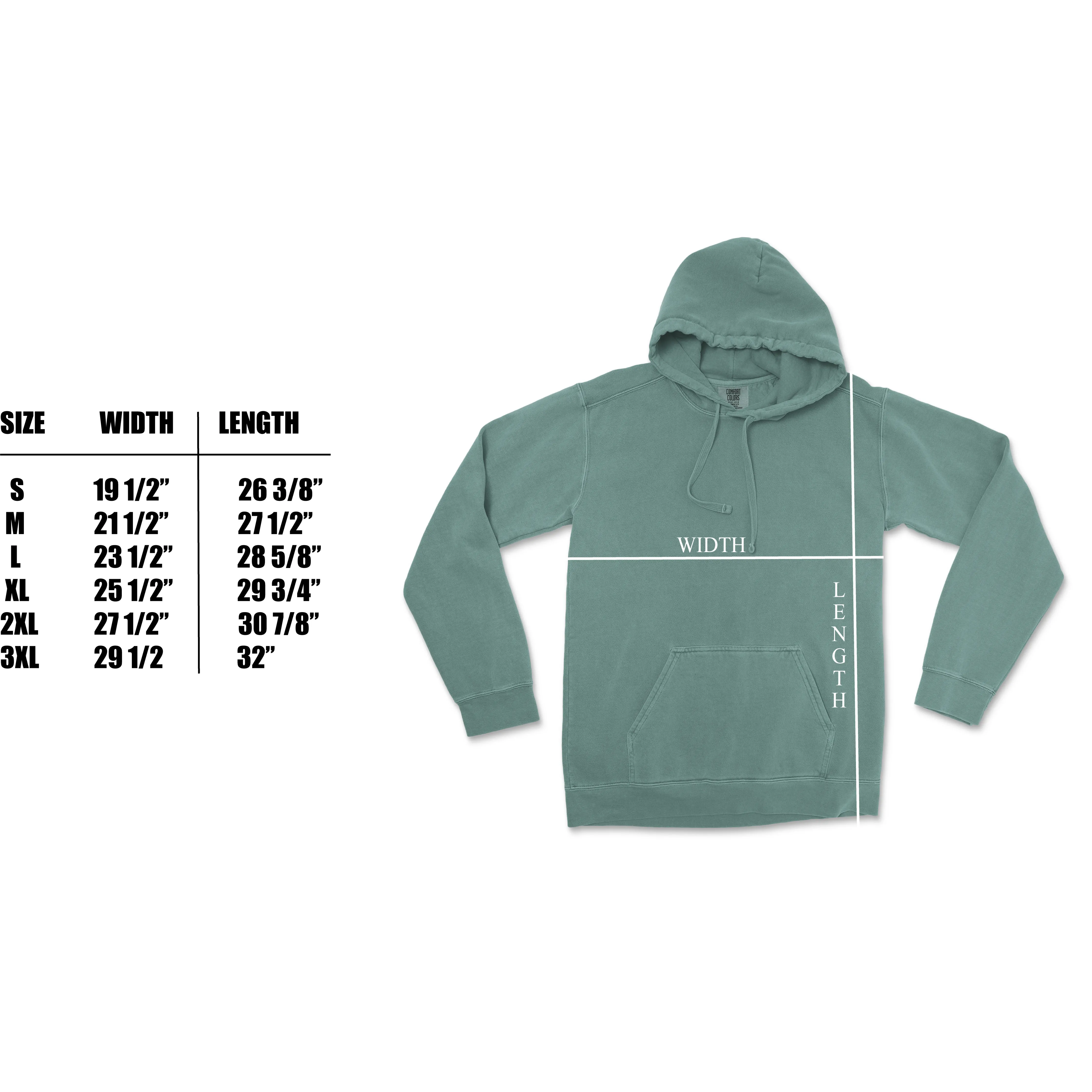 Banff National Park Comfort Colors Hoodie