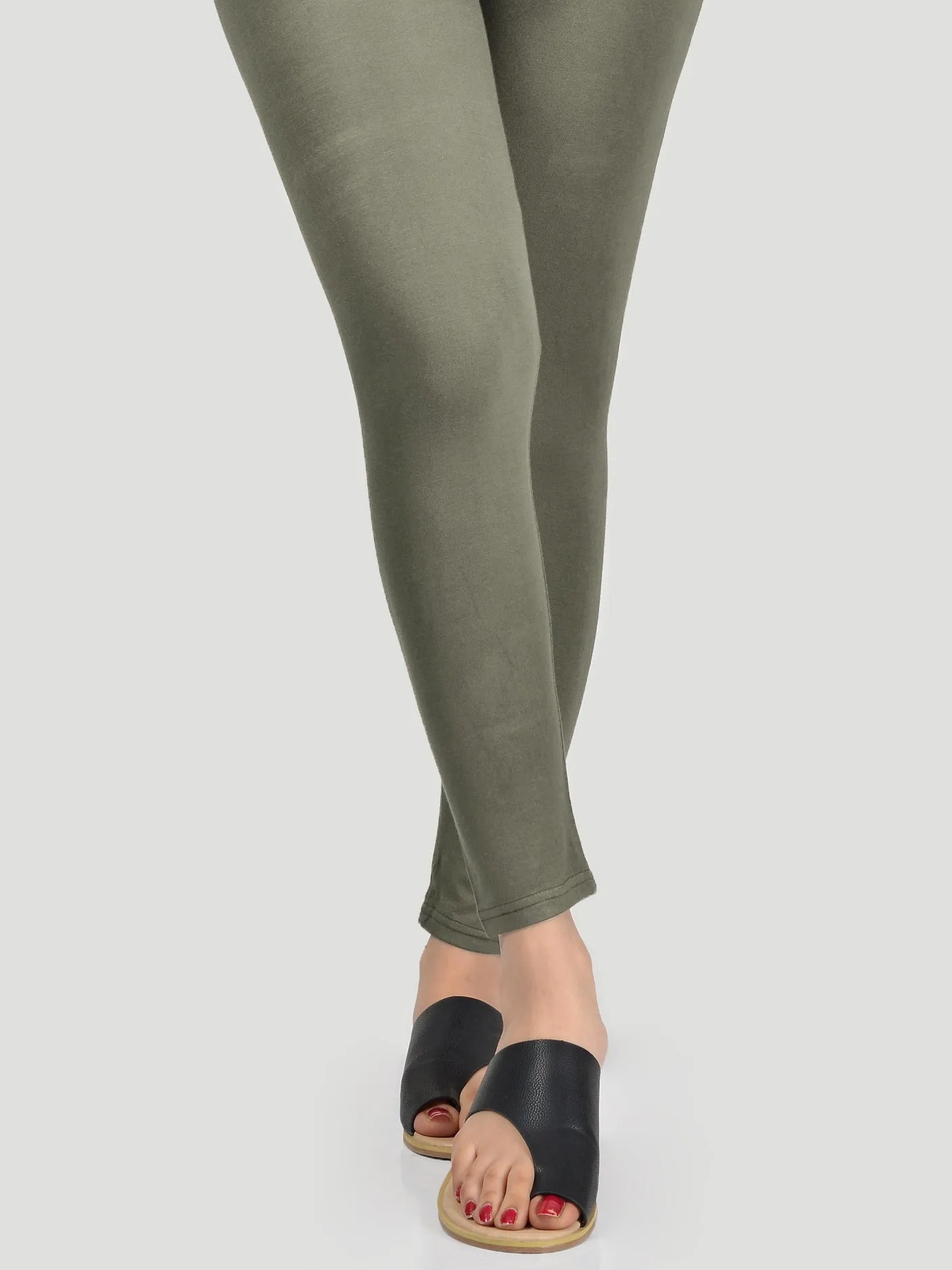 Basic Tights - Olive Green