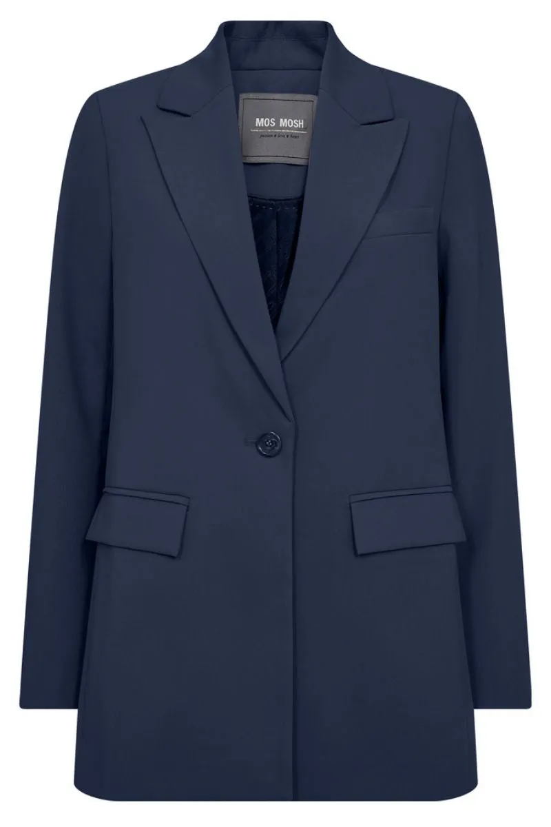 Bine Leia Blazer | Pageant Blue | Blazer fra Mos Mosh