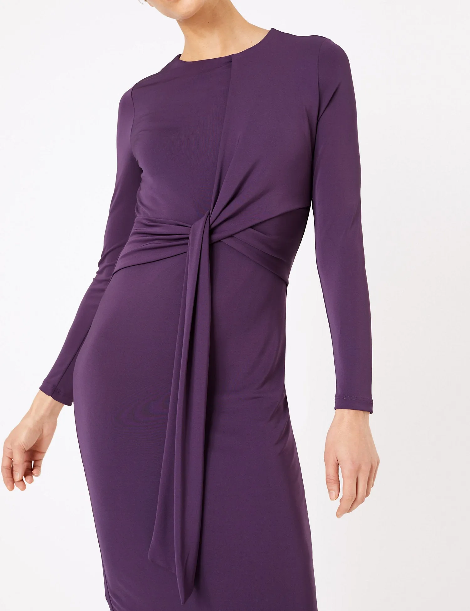 Bodycon Jersey Midi Dress