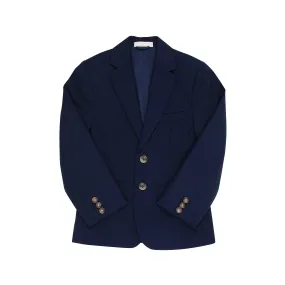 Booker Blazer - Nantucket Navy with Tortoise Shell Buttons