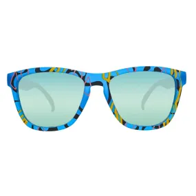 Boozy Blue Mystery Drink Sunglasses