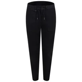 C-Perin-234 Cotton Relaxed Fit Trousers Black - W23