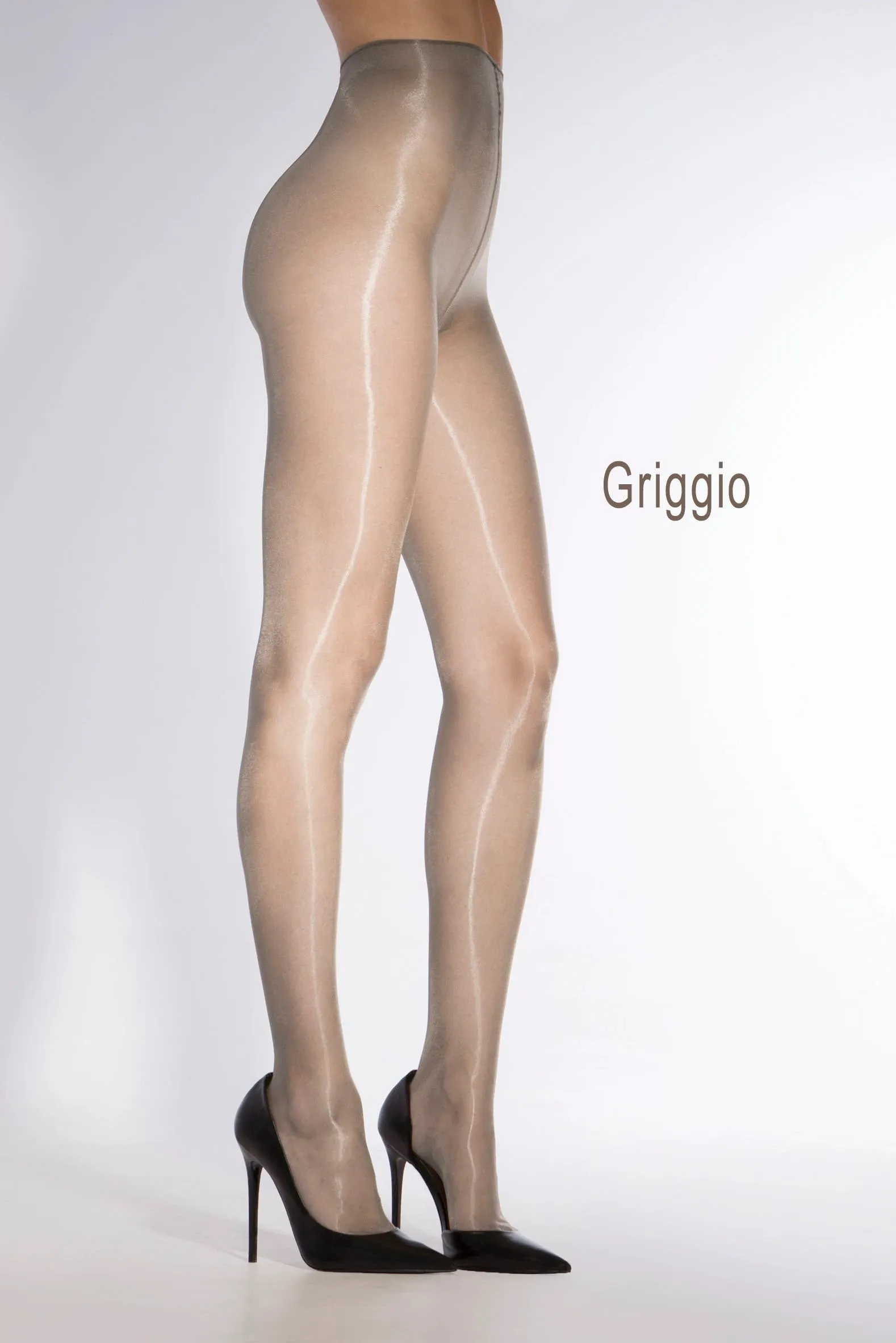 Cecilia de Rafael Eterno 15 Shiny Glossy Sheer Waistless Pantyhose *SALE*