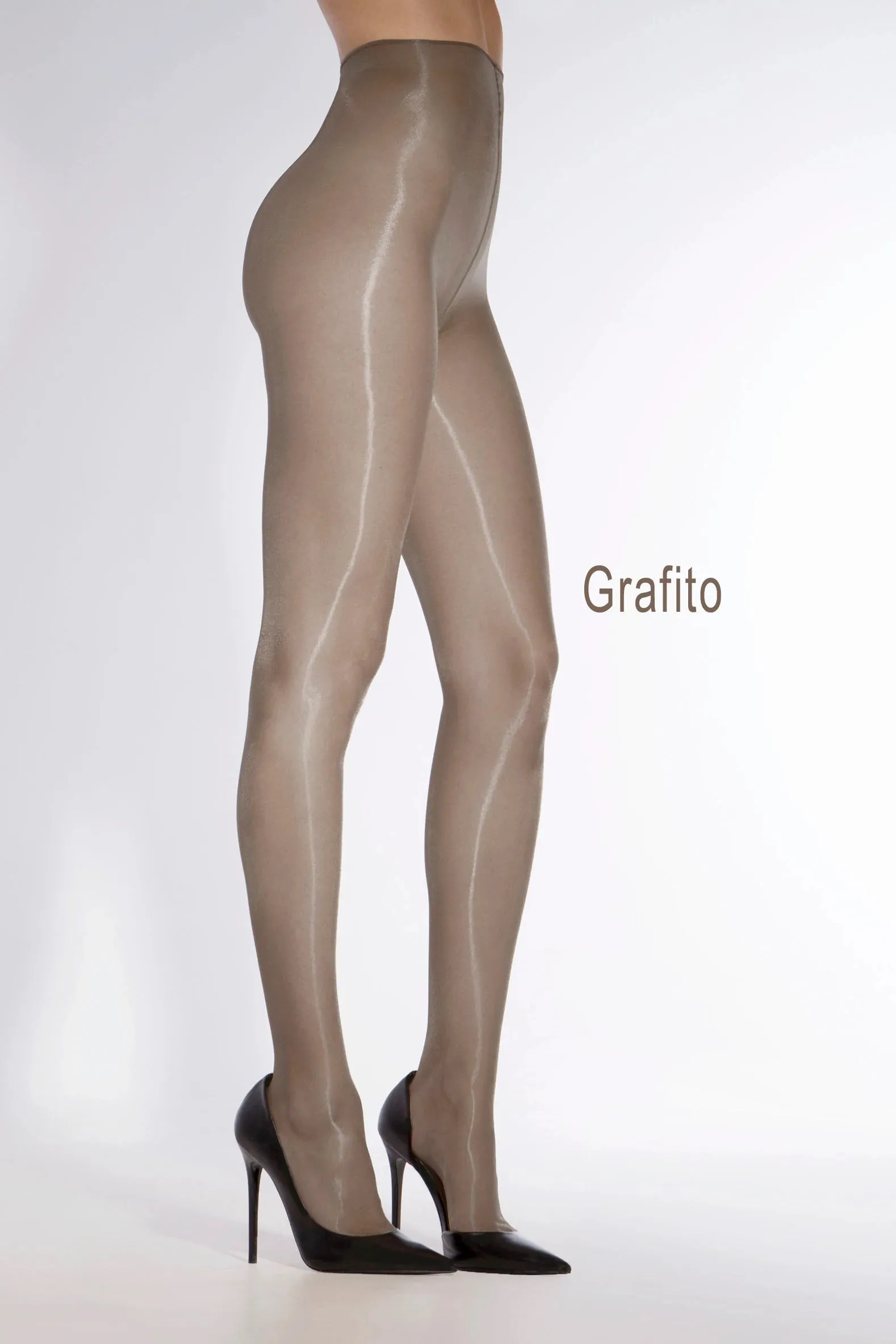 Cecilia de Rafael Eterno 15 Shiny Glossy Sheer Waistless Pantyhose *SALE*