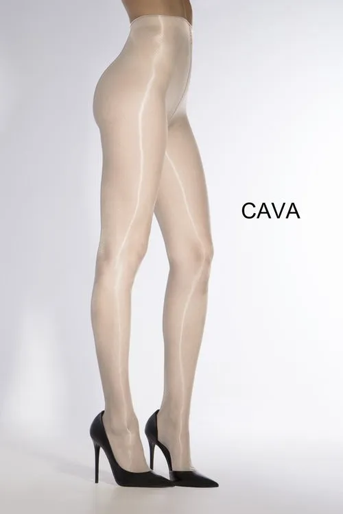 Cecilia de Rafael Eterno 15 Shiny Glossy Sheer Waistless Pantyhose *SALE*