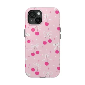 Cherry Kissed Coquette | Pink Cherry Case