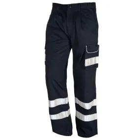 Condor Kneepad Trouser - 2 HV Bands | Navy