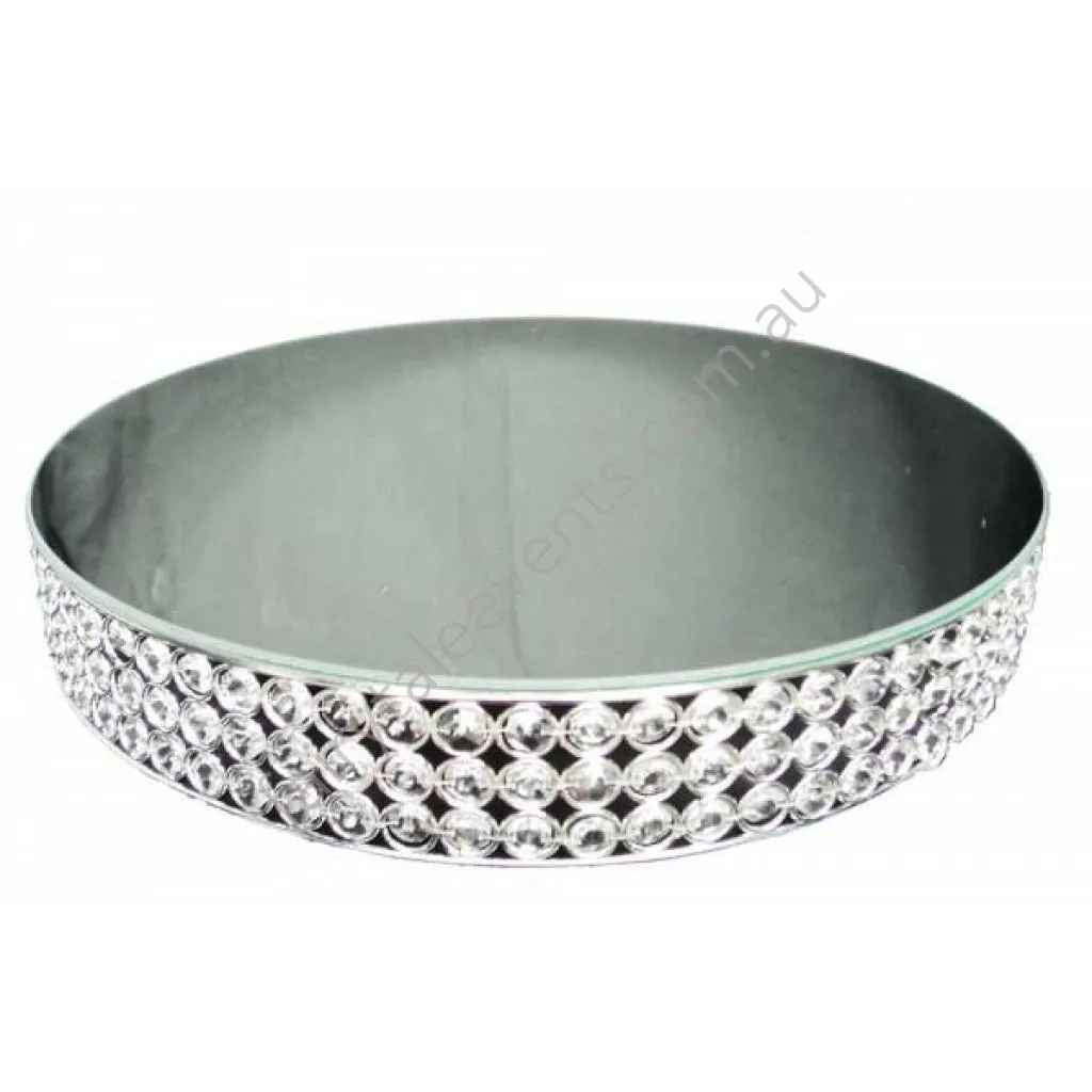 Crystal cake stand