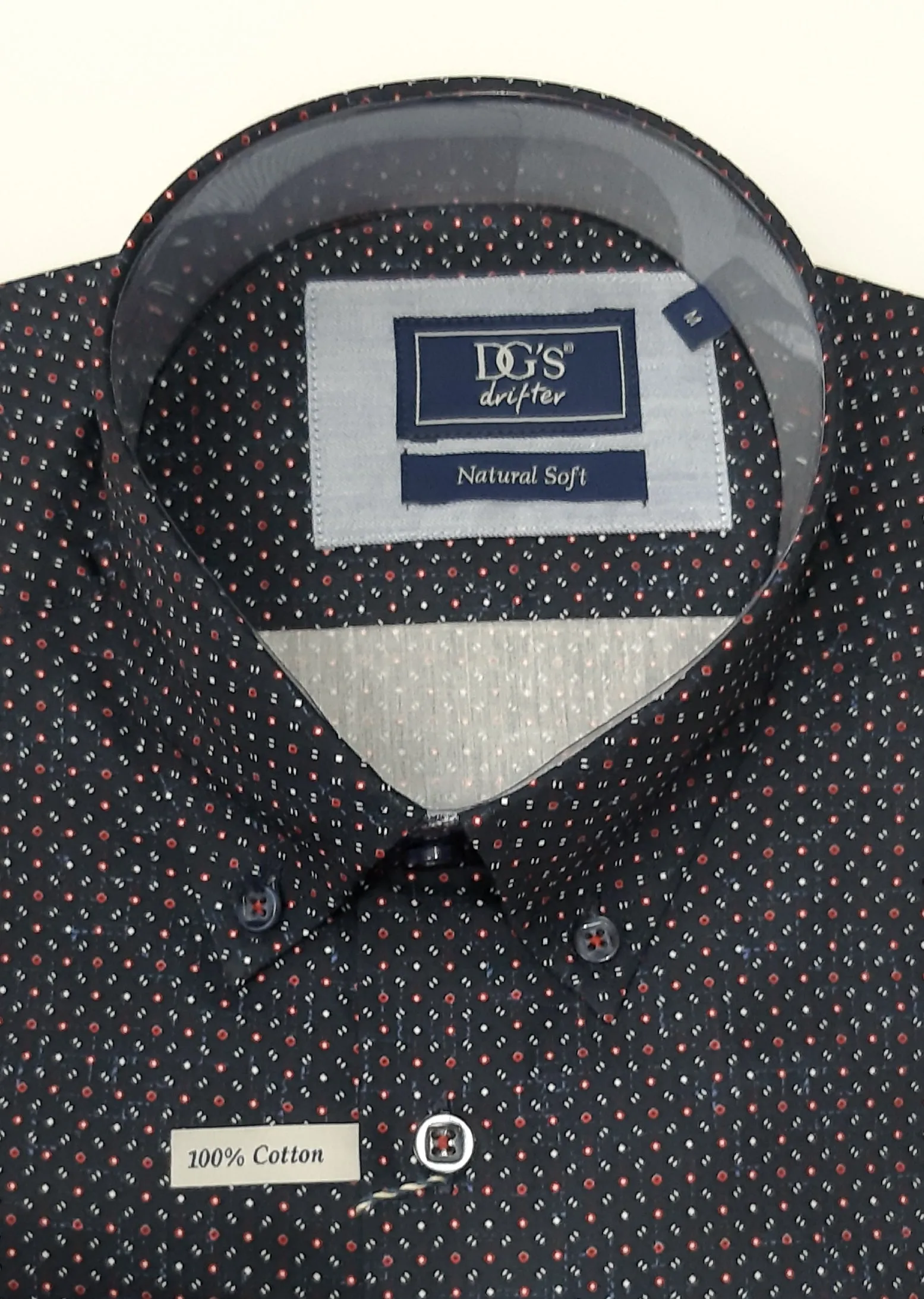 Daniel Grahame Long Sleeve Casual Shirt 78 - Navy