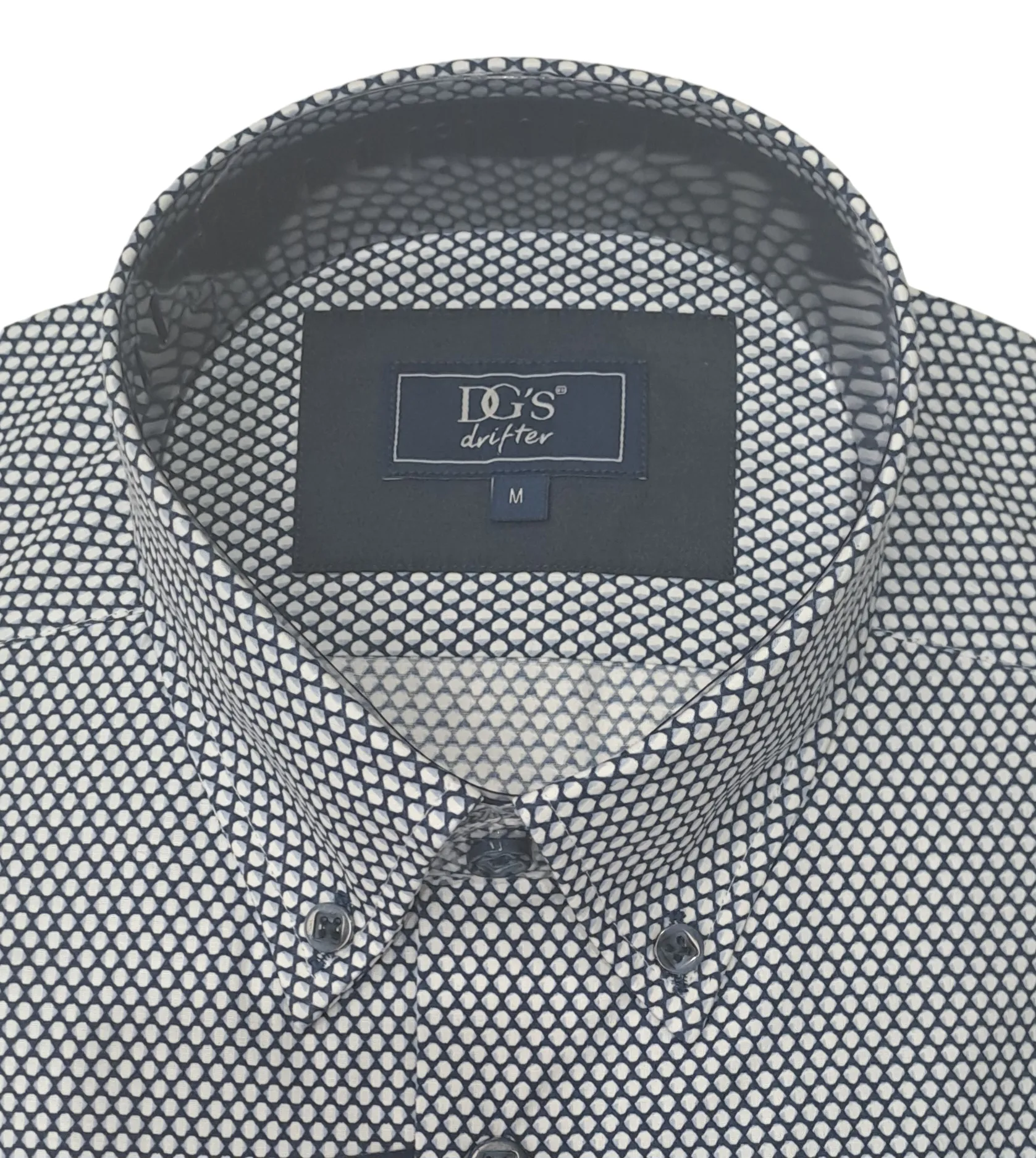 Daniel Grahame Long Sleeve Casual Shirt - Dark Blue