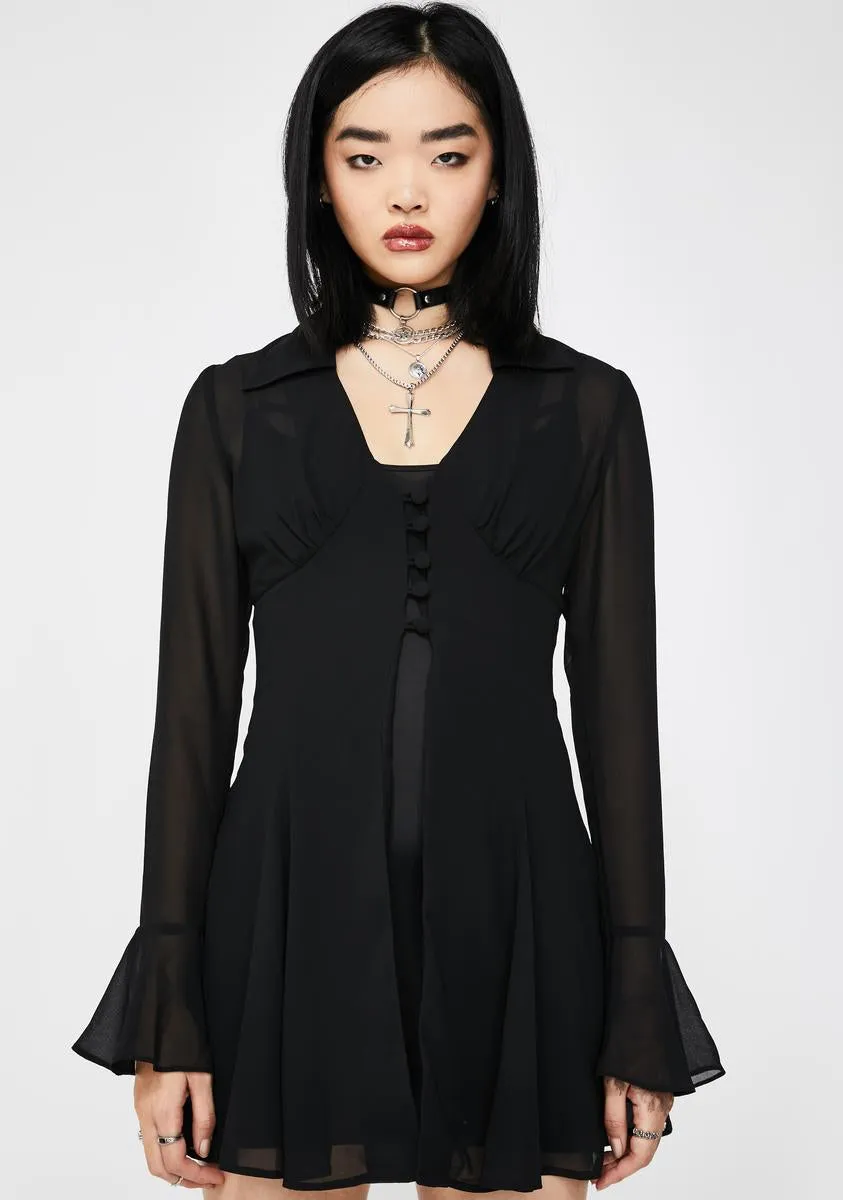 Deadly Secret Babydoll Dress