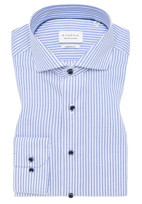 ETERNA<BR>
Long Sleeve Cotton Shirt<BR>
93<BR>