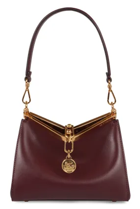 ETRO Mini Garnet Handbag with Elegant Golden Closure