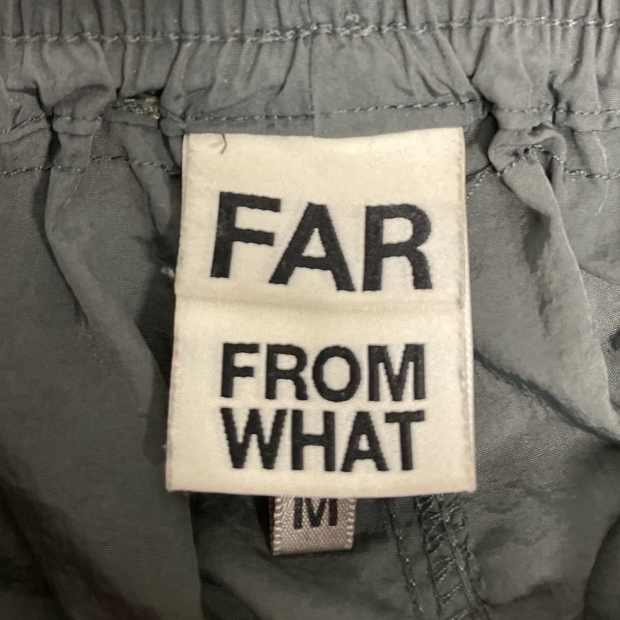 FAR FROM WHAT/Pants/M/Nylon/GRN/