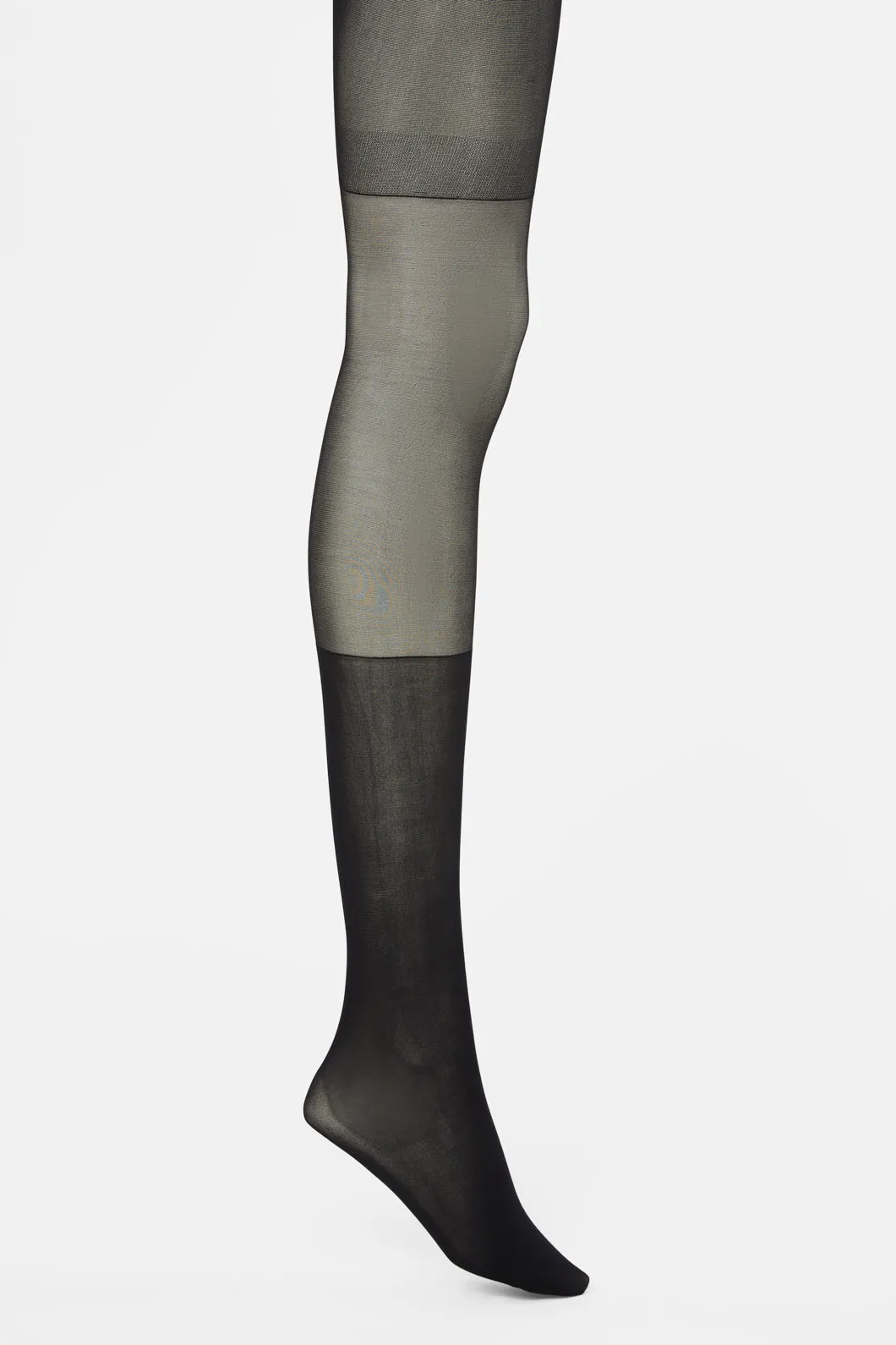 Faux Knee Sock Tights