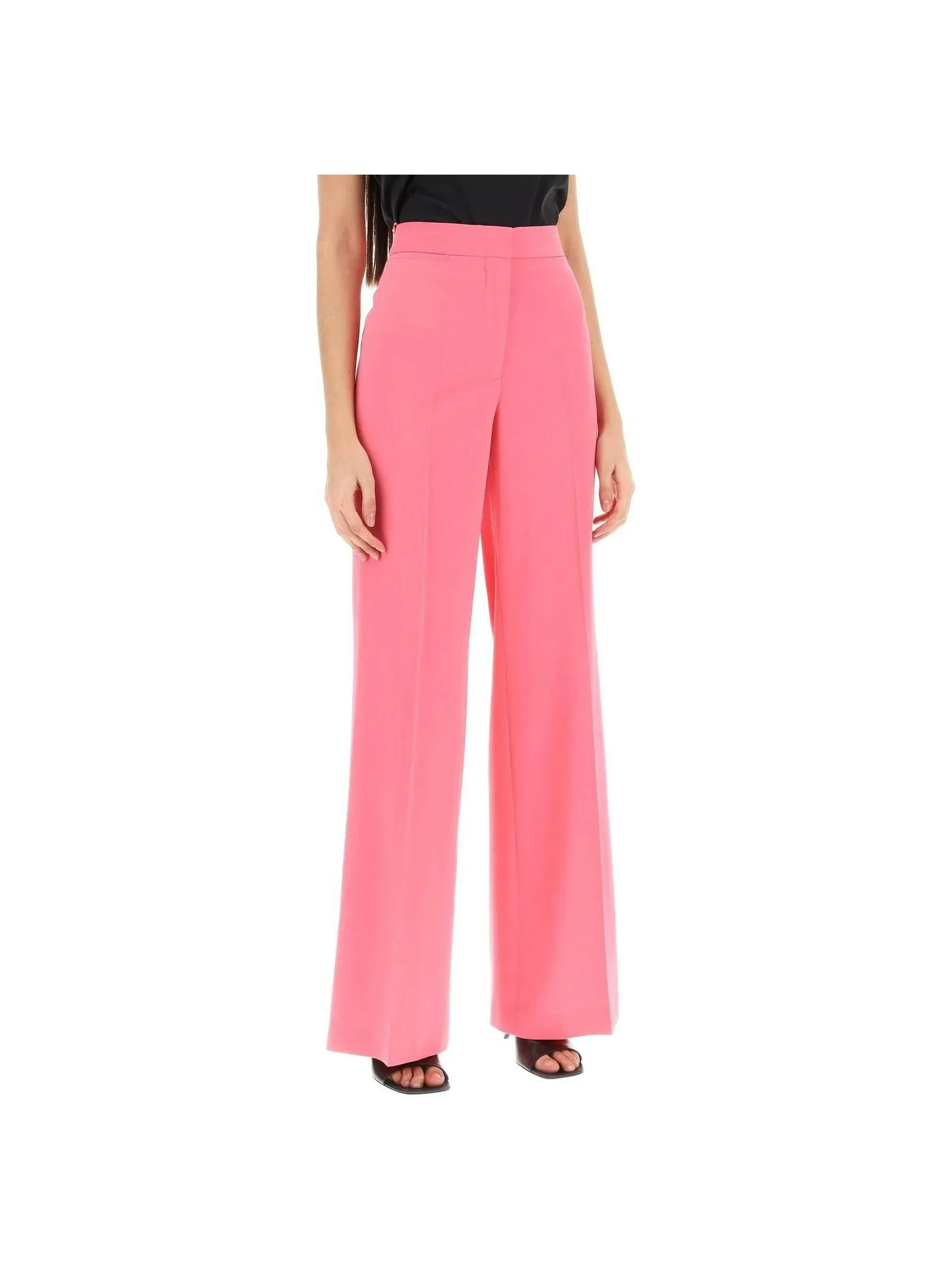 Flared Tailoring Wide-Leg Pants