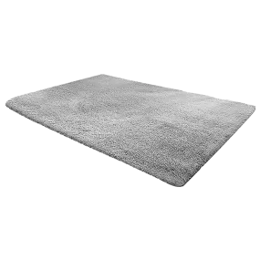 Floor Rugs Large Shaggy 230x200cm - Grey