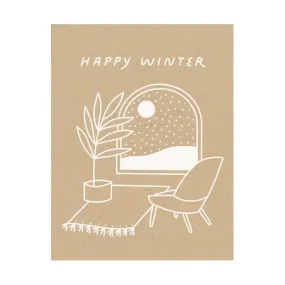 Happy Winter Card by Worthwhile Paper