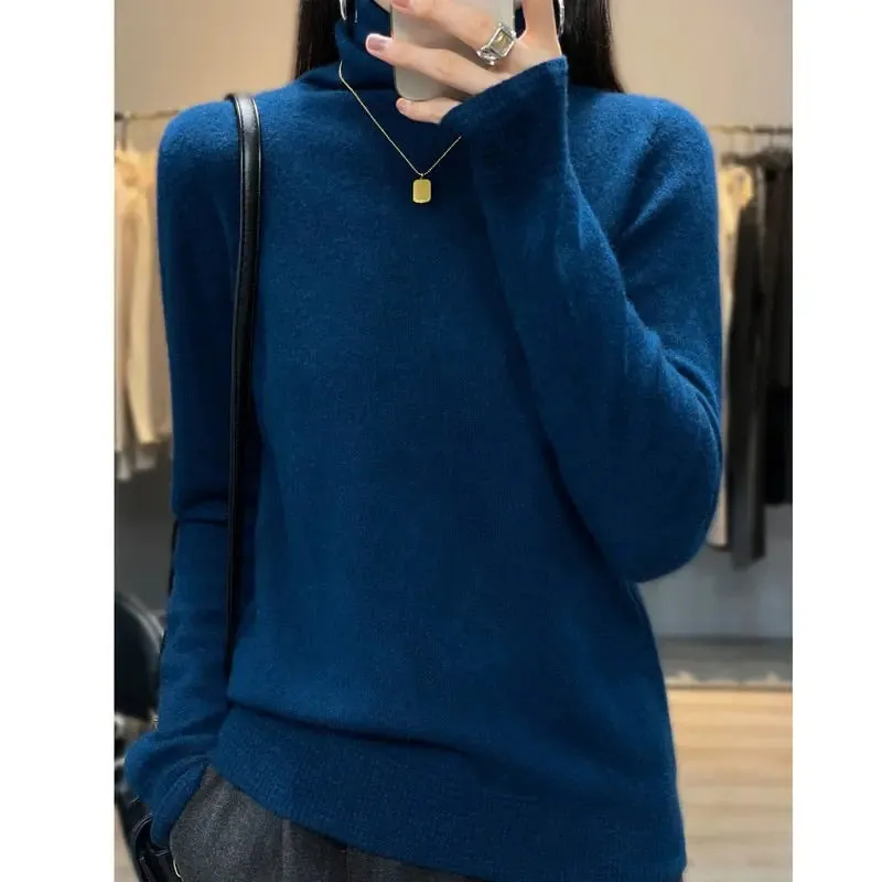 High-Neck Bottoming Shirts women winter clothing