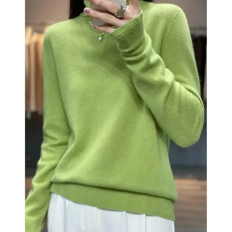 High-Neck Bottoming Shirts women winter clothing