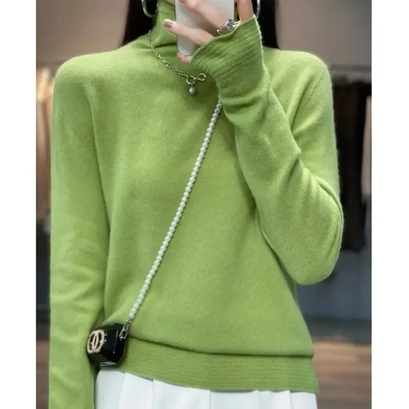 High-Neck Bottoming Shirts women winter clothing