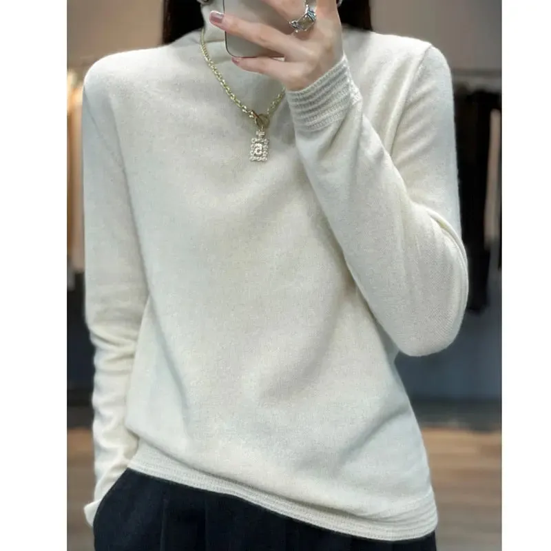 High-Neck Bottoming Shirts women winter clothing