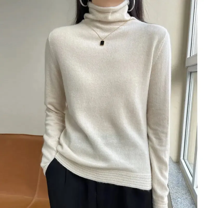 High-Neck Bottoming Shirts women winter clothing