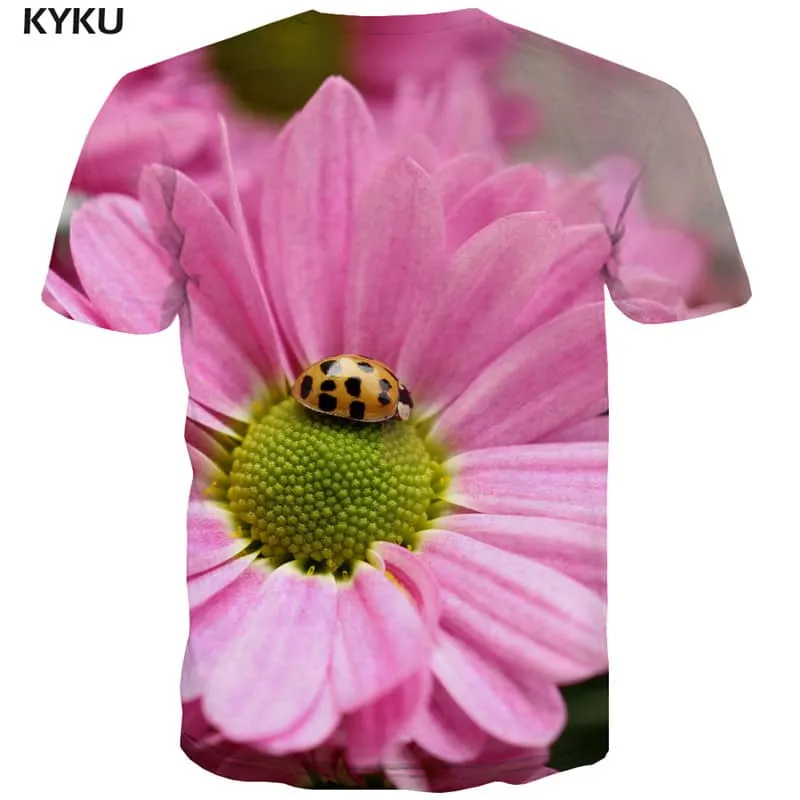 insect shirt plant t shirt 3D men Casual art costume beautiful