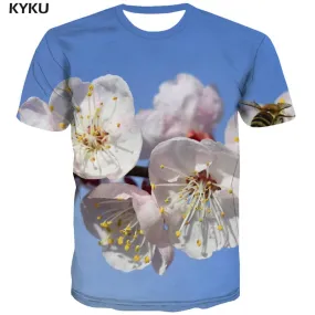 insect tshirt Funny 3D t shirt plant Casual men art costume beautiful