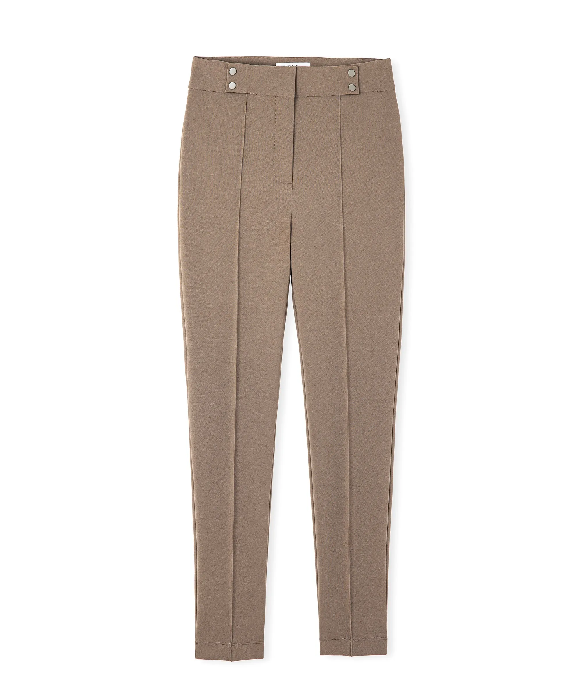 Ipekyol Skinny Fit Trousers With Metal Accessories Mink