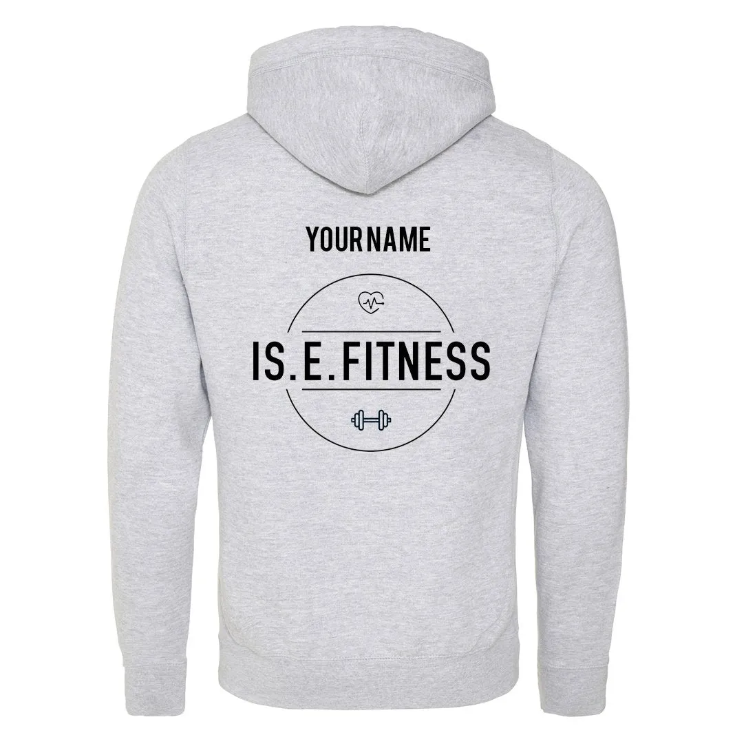 IS.E.FITNESS Cross Over Neck Hoodie