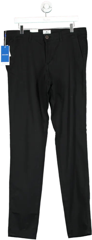 Jack & Jones Black Trousers UK W34