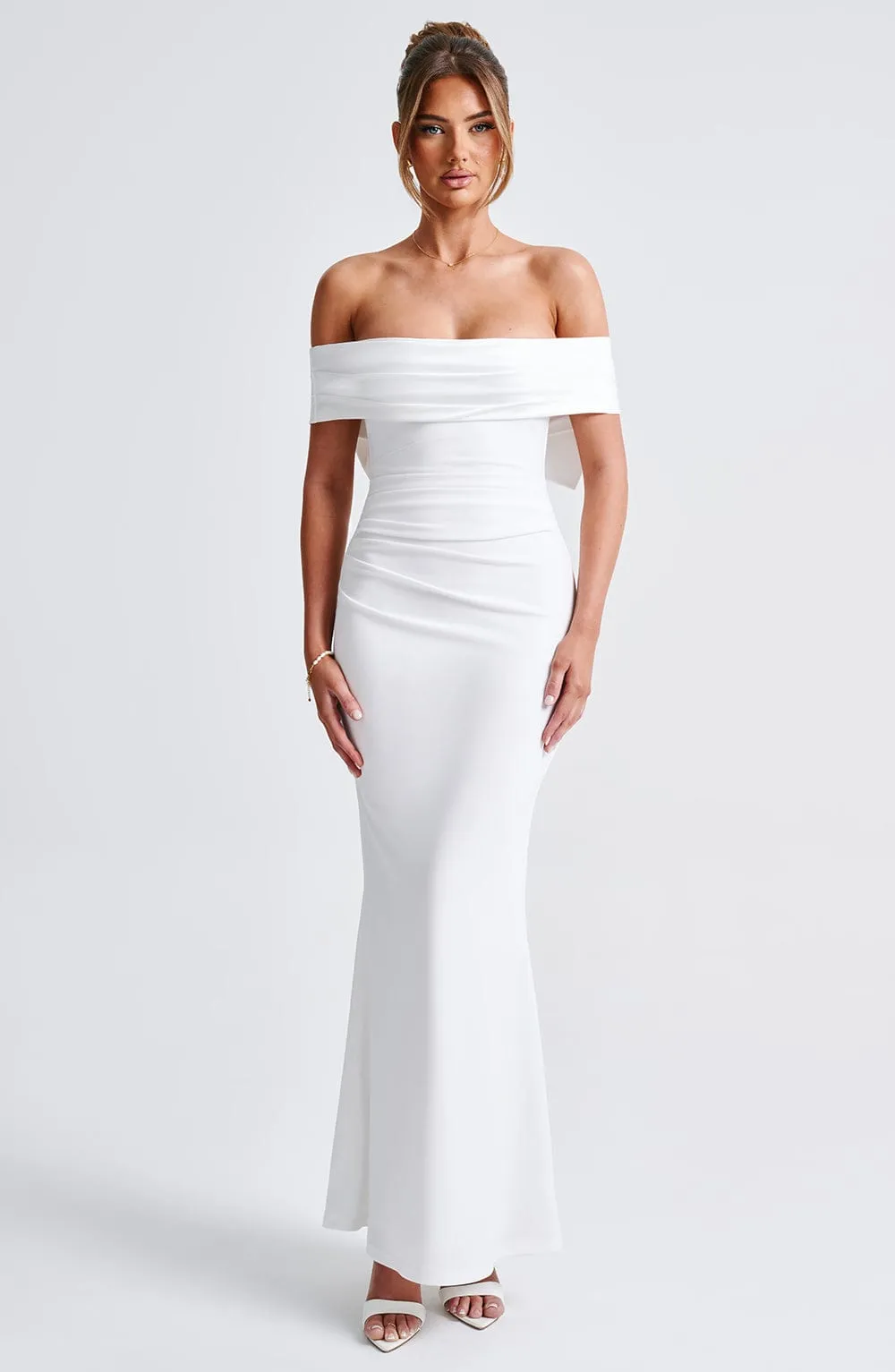 Joanna Maxi Dress - Ivory