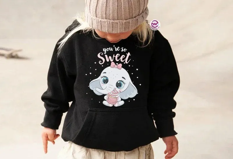 Kids Hoodie-Elephant