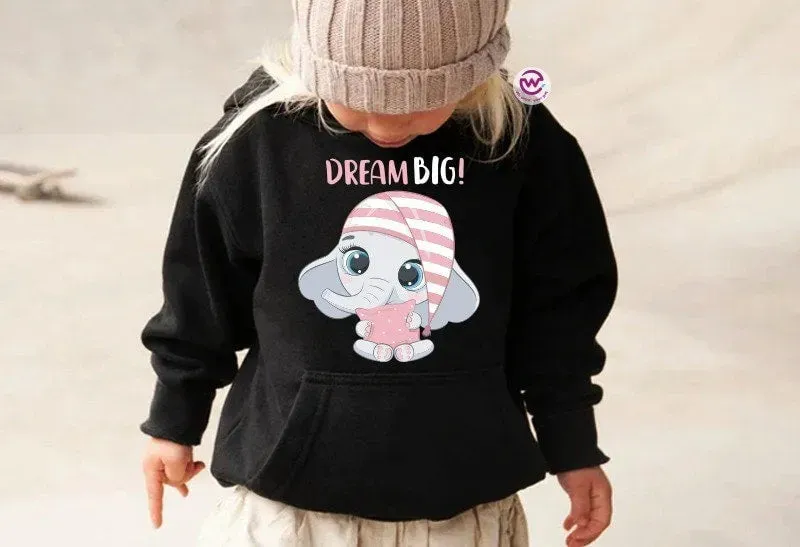 Kids Hoodie-Elephant