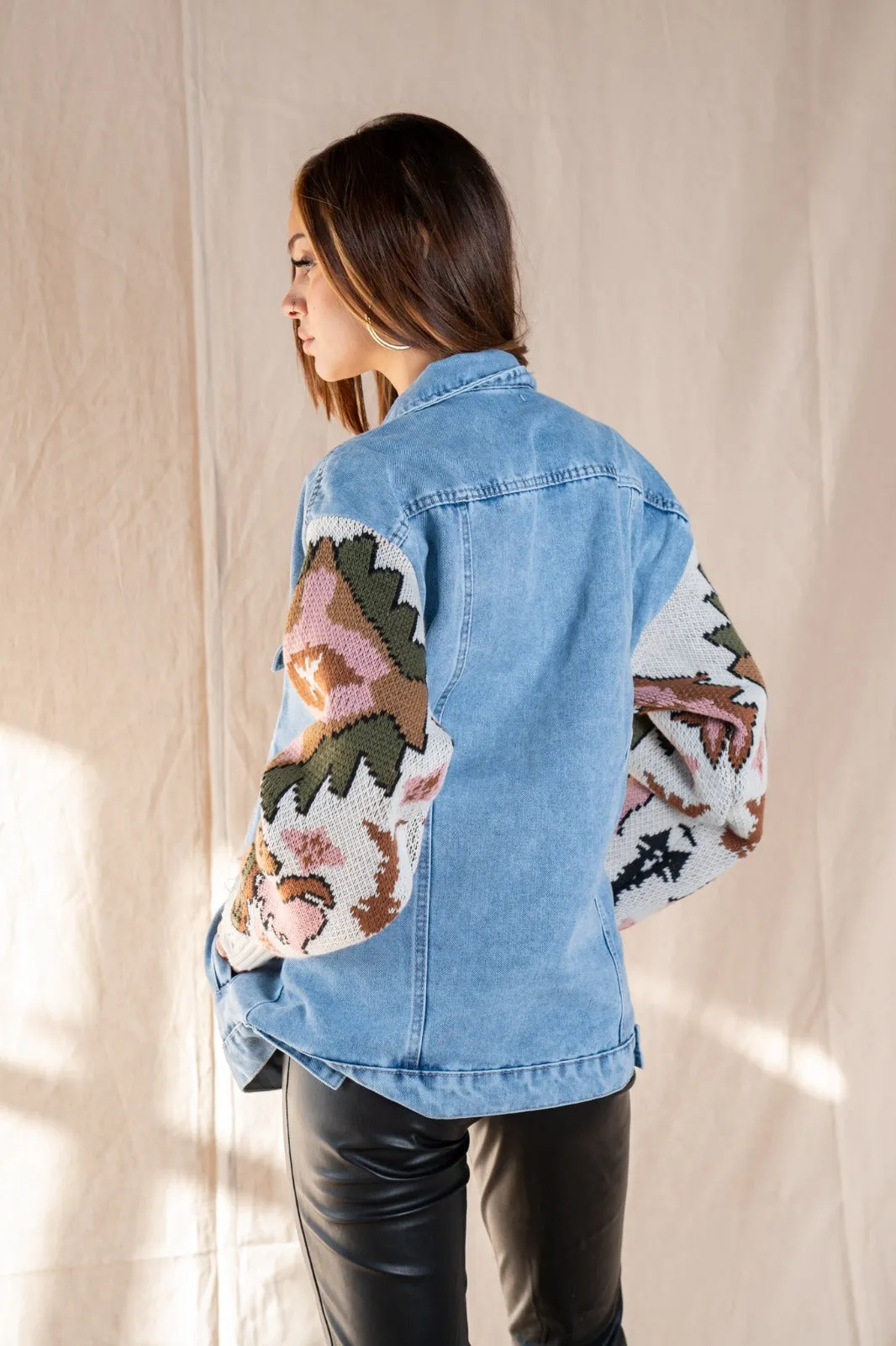 Kolaje Blue Jeans Jacket