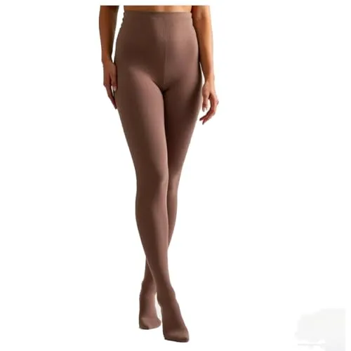 Ladies Aristoc 70 Denier Ribbed Tights Black Plum Nude fit up to 107cm 42inc Hip/One Size